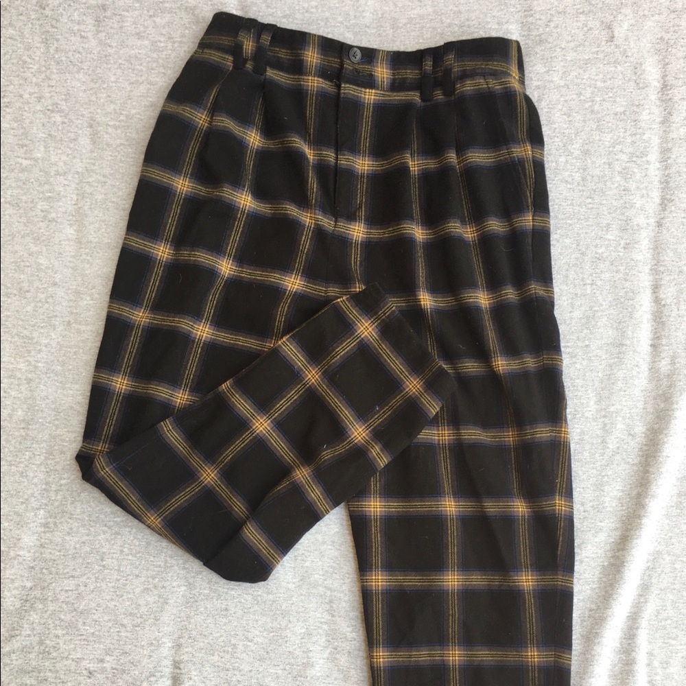 THE CUTEST PLAID PANTS FROM NORDSTROMS BP